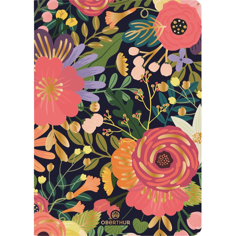 3664447192376-Oberthur Salto - Carnet de notes A6 - rouge-P_405223230_2-0