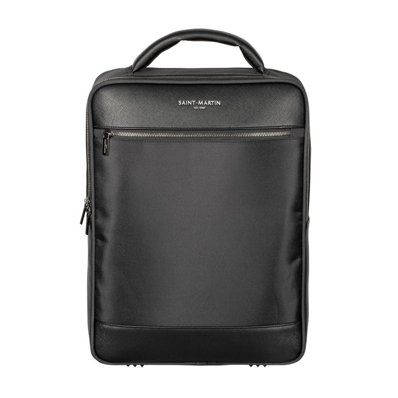 3135257754226-Saint-Martin - Sac à dos pour ordinateur noir Jules - 2 compartiments - 15,6" - Viquel-P_405223239_2-1