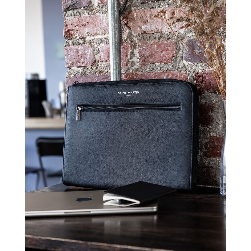 3135257874221-Saint-Martin - Housse d'ordinateur noir Georges - 13" - Viquel -P_405223245_5-4