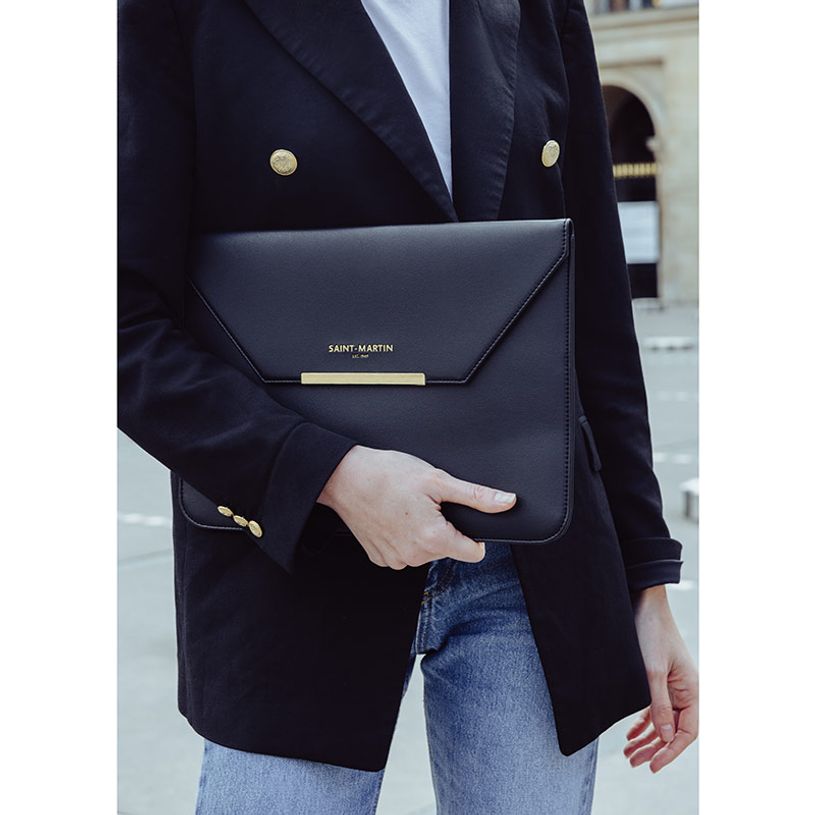 3135258014220-Saint-Martin - Housse d'ordinateur noir Inès - 13" - Viquel -P_405223246_6-5