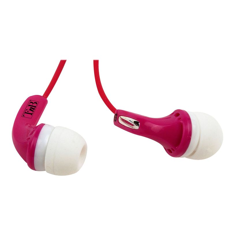 0404052235043-T'nB FIZZ - Écouteurs filaire - intra-auriculaire - rose-P_405223504_1-0