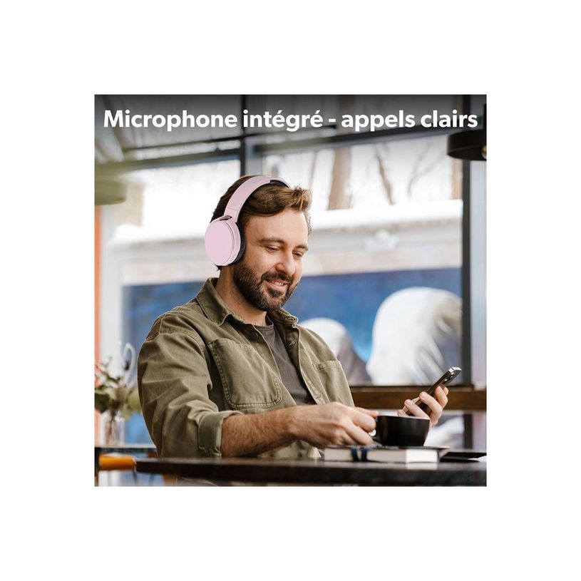 0404052235197-T'nB SINGLE 2 - Écouteurs sans fil avec micro - circum-aural - rose-P_405223519_6-5