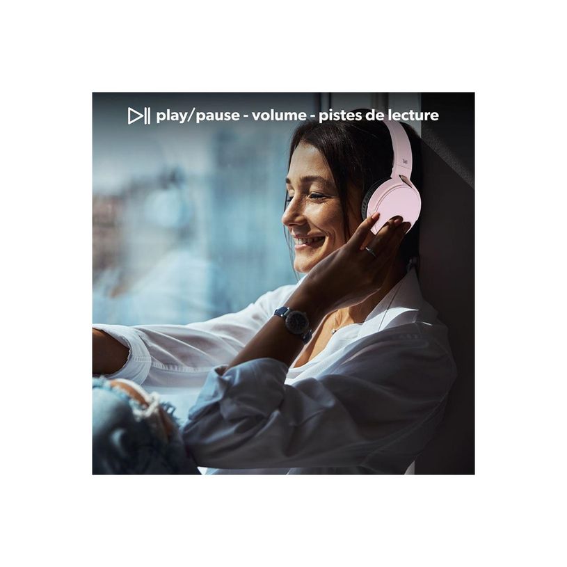 0404052235197-T'nB SINGLE 2 - Écouteurs sans fil avec micro - circum-aural - rose-P_405223519_9-8