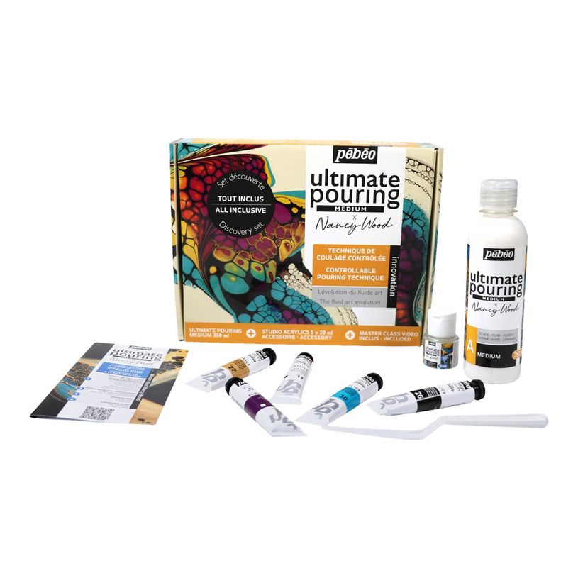 3167865247036-Pebeo Ultimate Pouring x Nancy Wood Discovery - Ensemble moyen - peinture à base d'eau - -P_405223523_4-1