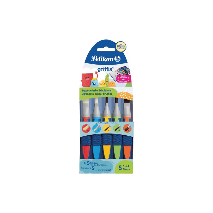 4012700700735-Pelikan griffix GPI5T - Lot de pinceaux - 5 parties-P_405223630_6-2