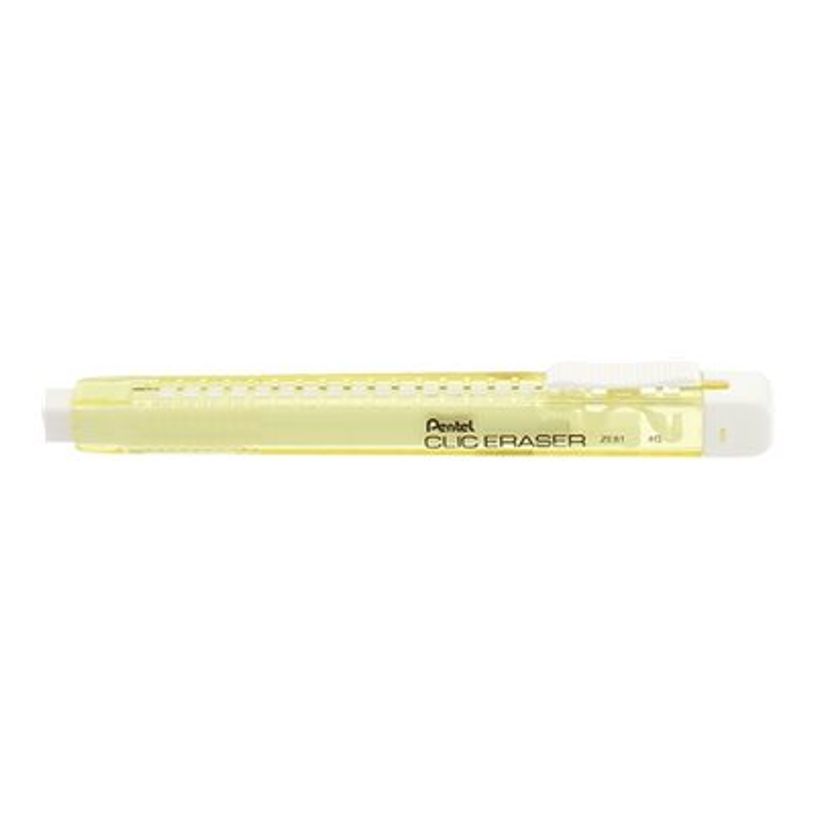 4711577035086-Pentel Clic Eraser - Porte-gomme - rectangle - jaune pastel-P_405223715_1-0