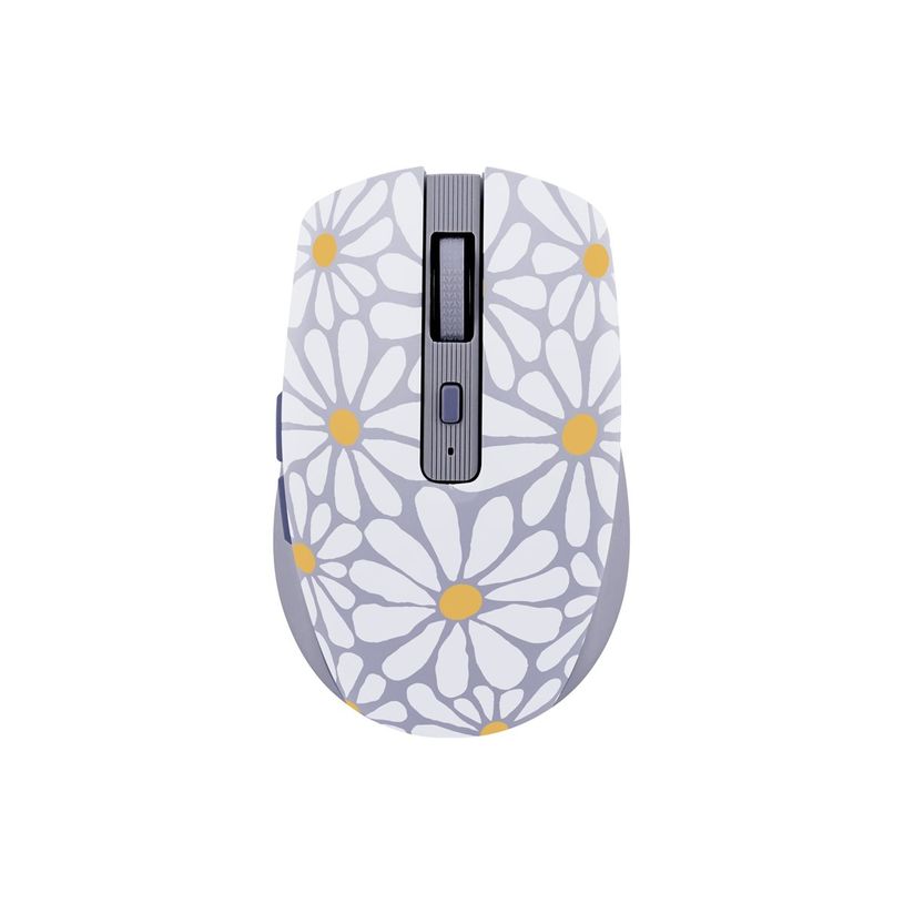 3303170118009-T'nB EXCLUSIV' Flower - Souris sans fil - rechargeable - 6 boutons - lavande-P_405223735_4-0