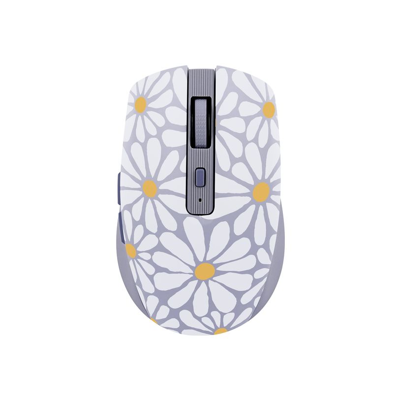 3303170118009-T'nB EXCLUSIV' Flower - Souris sans fil - rechargeable - 6 boutons - lavande-P_405223735_5-1