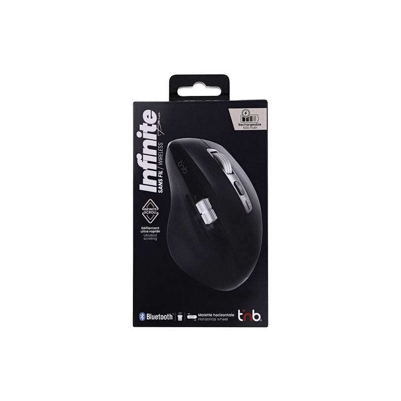 3303170117446-T'nB INFINITEPRO - Souris sans fil - ergonomique - 7 boutons - noir-P_405223737_3-9