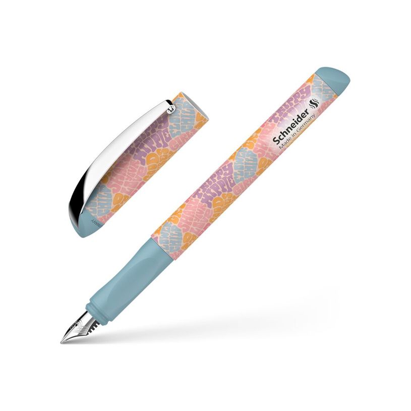 4004675171801-Schneider Glam - Stylo plume - positivity - non permanent - bleu roi - moyen-P_405223893_1-0