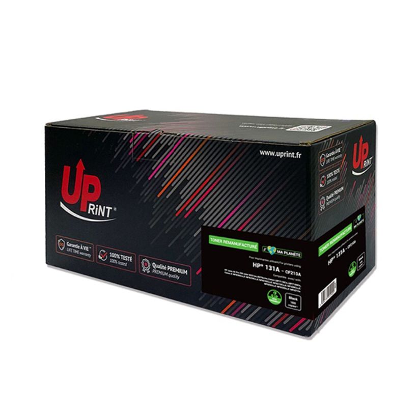 3584770912420-Cartouche laser remanufacturée HP 131A - noir - Uprint--0