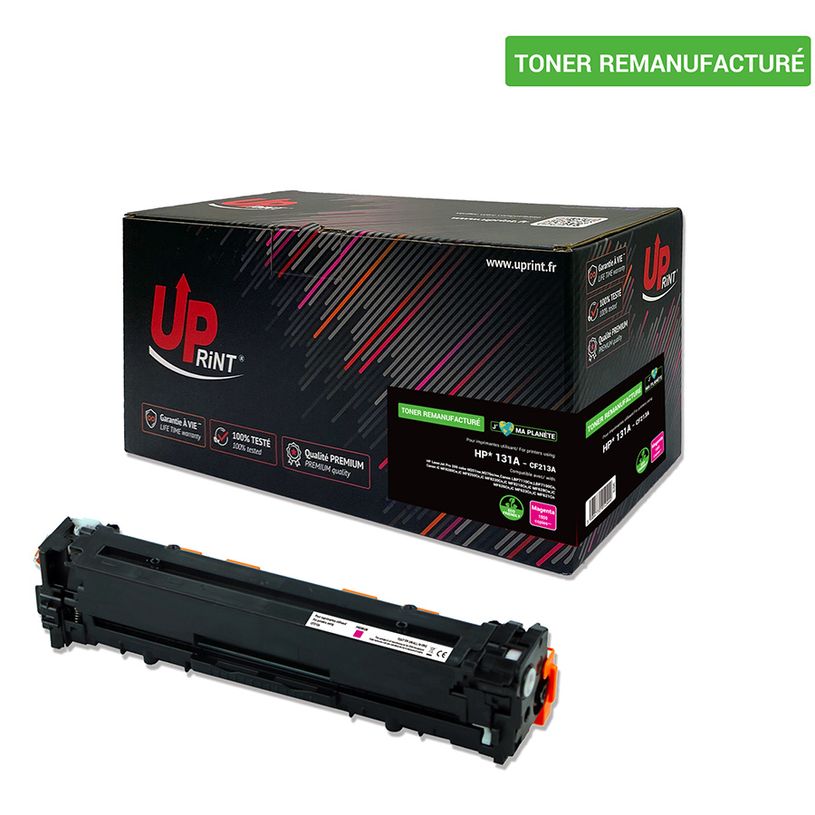 3584770912444-UPrint H.131AM - 50 gramo - magenta - compatible - caja - refabricado - cartucho de tóner (alternativa--1