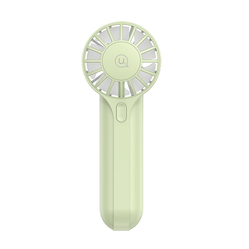6958444910048-USAMS - Ventilateur de poche - 3 vitesses - 1200 mAh - vert --0