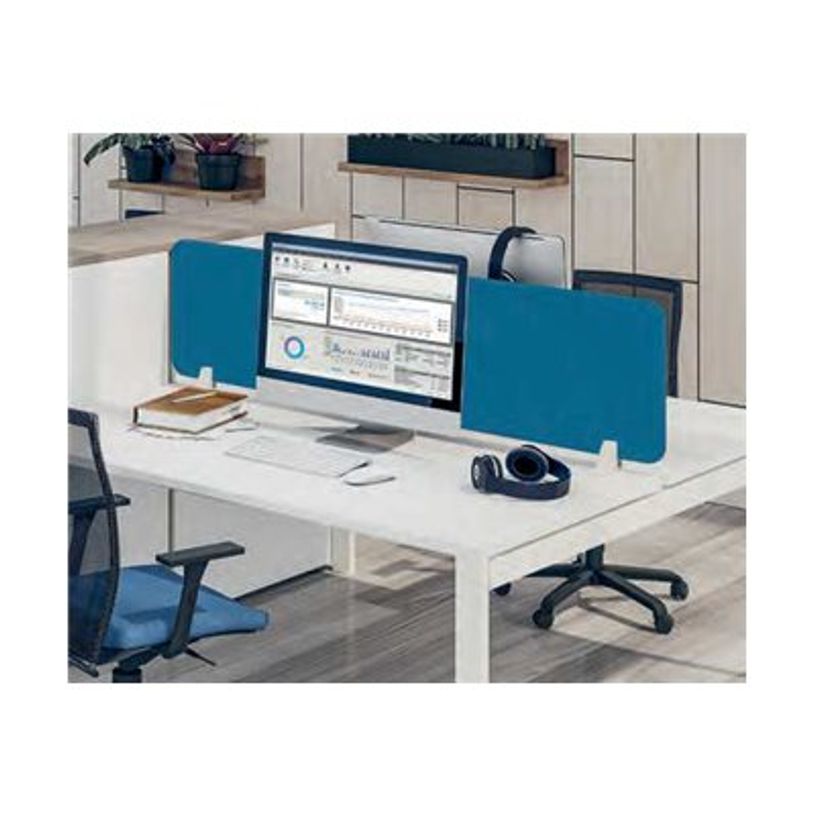 3253310546004-Écran de séparation acoustique pour bureau (sans support de fixation) - L180 x h40 cm - -P_405224038_2-1
