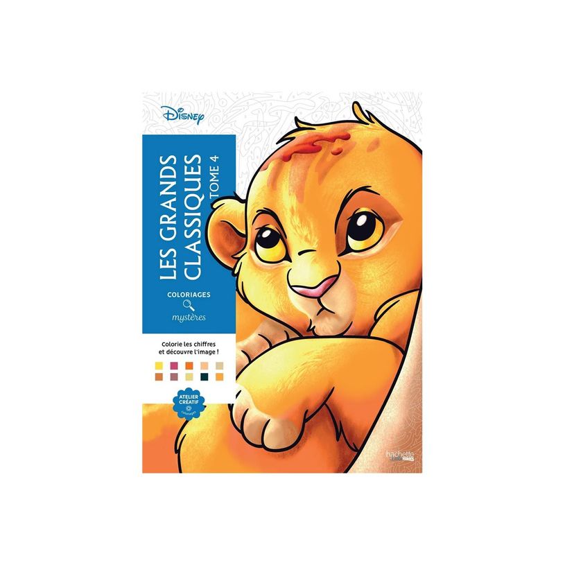 9782017057819-Les Grands classiques - Coloriages mystères Disney - Vol. 4 - par Mariez Jérémy - livre-P_405224159_1-0