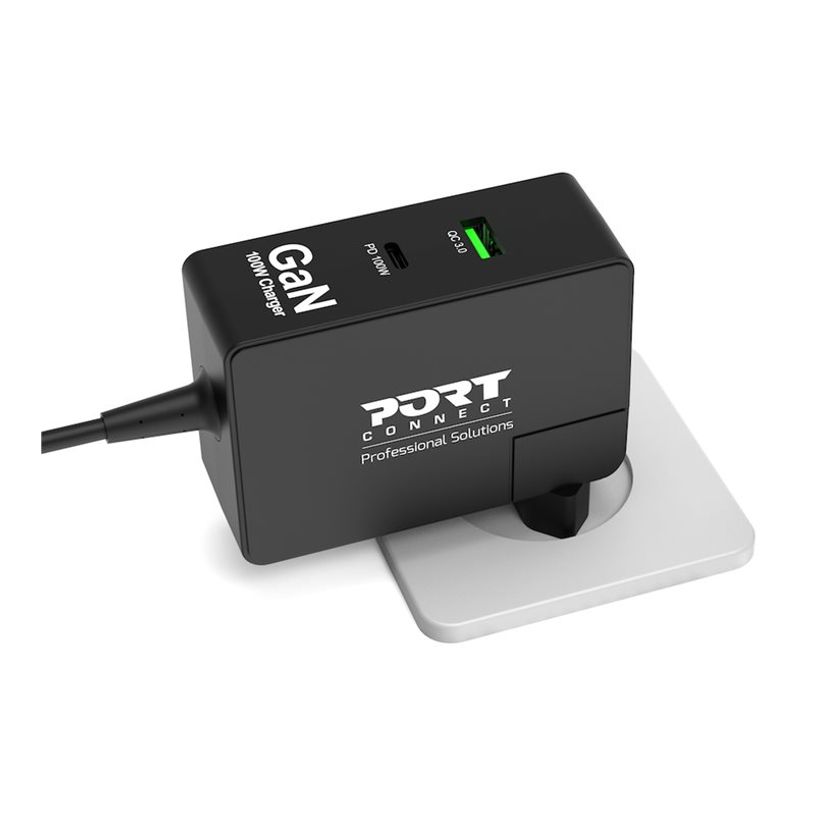 3567049021030-PORT Connect - Chargeur secteur universel USB-C et USB-A Quick Charge - GaN 100 Watt -P_405224211_15-9
