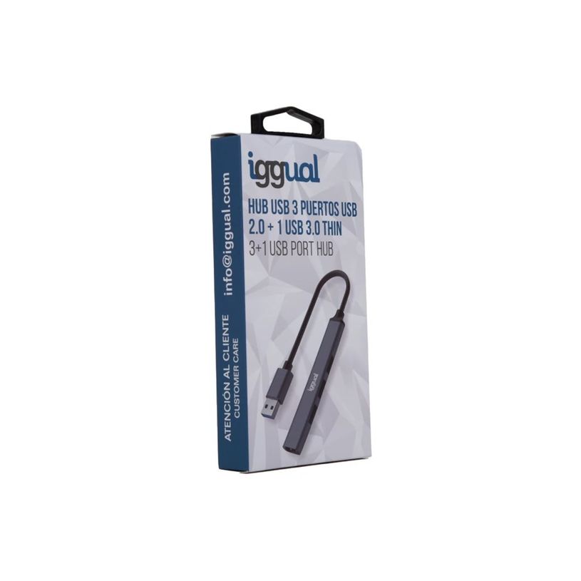 8435364318454-iggual - Hub - 3 x USB 2.0 + 1 x SuperSpeed USB -P_405224272_8-7
