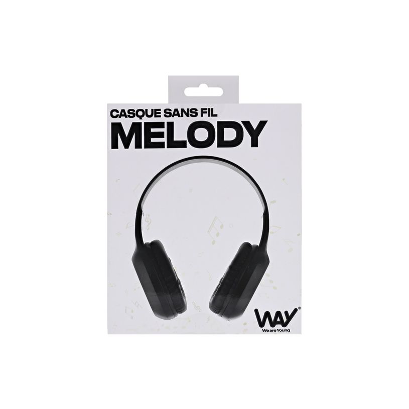 3303170113165-T'nB Melody Casque - Écouteurs sans fil avec micro - noir-P_405224278_6-5