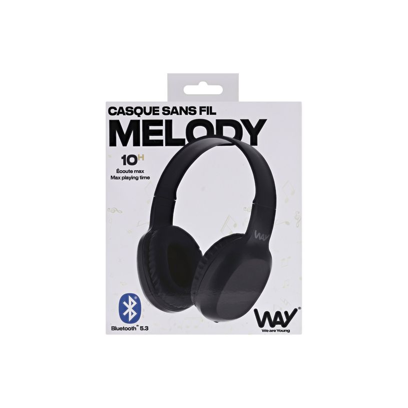 3303170113165-T'nB Melody Casque - Écouteurs sans fil avec micro - noir-P_405224278_8-7