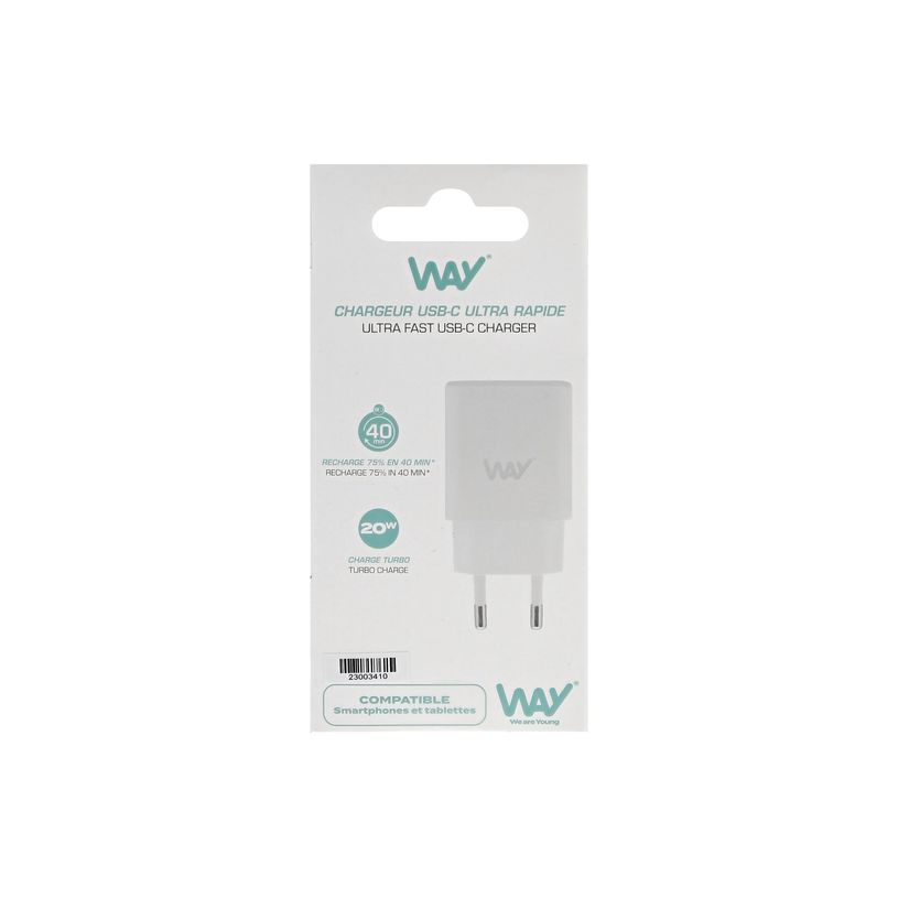 3303170114582-T'nB - Chargeur secteur - 20 Watt - 3 A -blanc-P_405224286_3-5