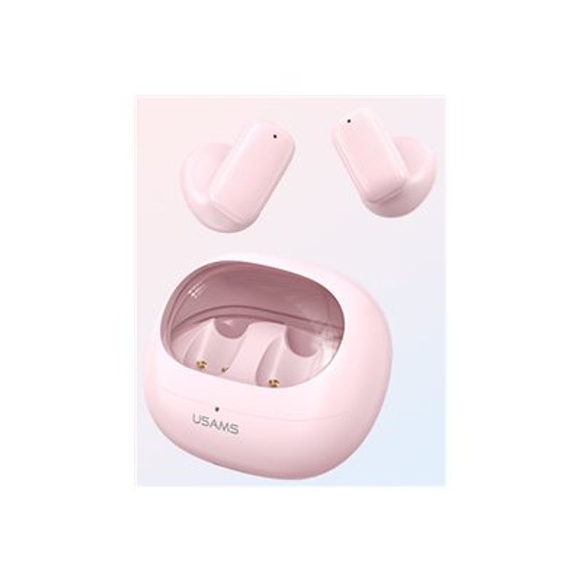 6958444910215-USAMS TD Series TD22 - Écouteurs sans fil avec micro - rose-P_405224303_1-6