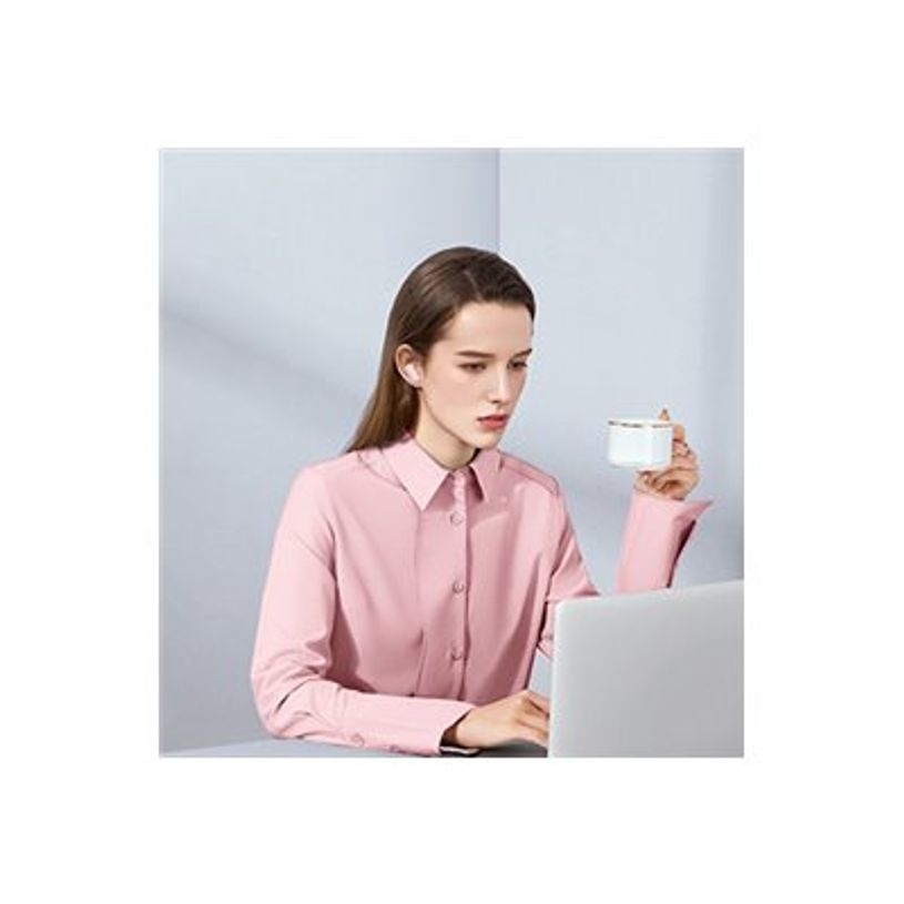 6958444910215-USAMS TD Series TD22 - Écouteurs sans fil avec micro - rose-P_405224303_2-7