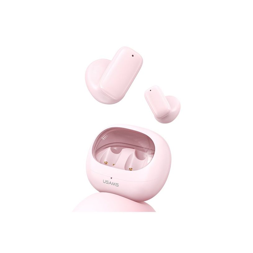 6958444910215-USAMS TD Series TD22 - Écouteurs sans fil avec micro - rose-P_405224303_7-3