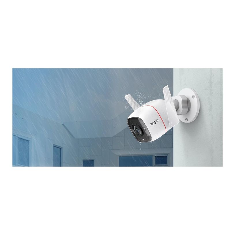 4897098687635-TP-Link TC65 V1 - Caméra de surveillance extérieur - audio - sans fil - Wi-Fi - blanc-P_405224331_5-6