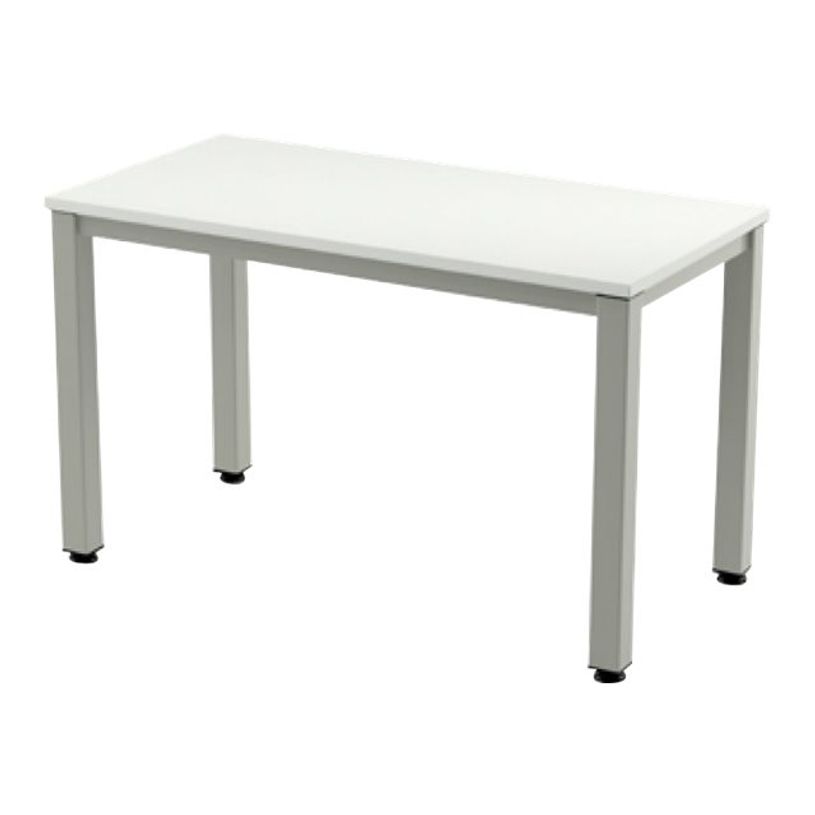 8427951990167-Rocada Executive - Table - rectangulaire - blanc - gris, RAL 9006 base-P_405224471_1-0
