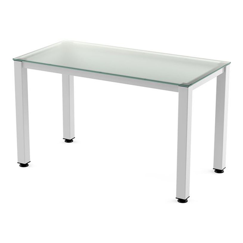 8427951930538-Rocada Executive - Table - rectangulaire - transparent - blanc, RAL 9003 base-P_405224473_1-0