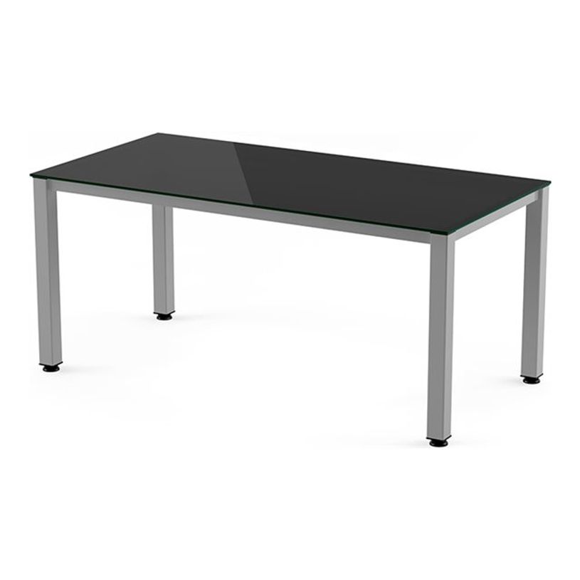 8427951200822-Rocada Executive - Table - rectangulaire - noir - gris, RAL 9006 base-P_405224488_1-0