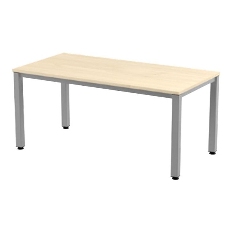 8427951990372-Rocada Executive - Table - rectangulaire - hêtre - gris, RAL 9006 base-P_405224490_1-0