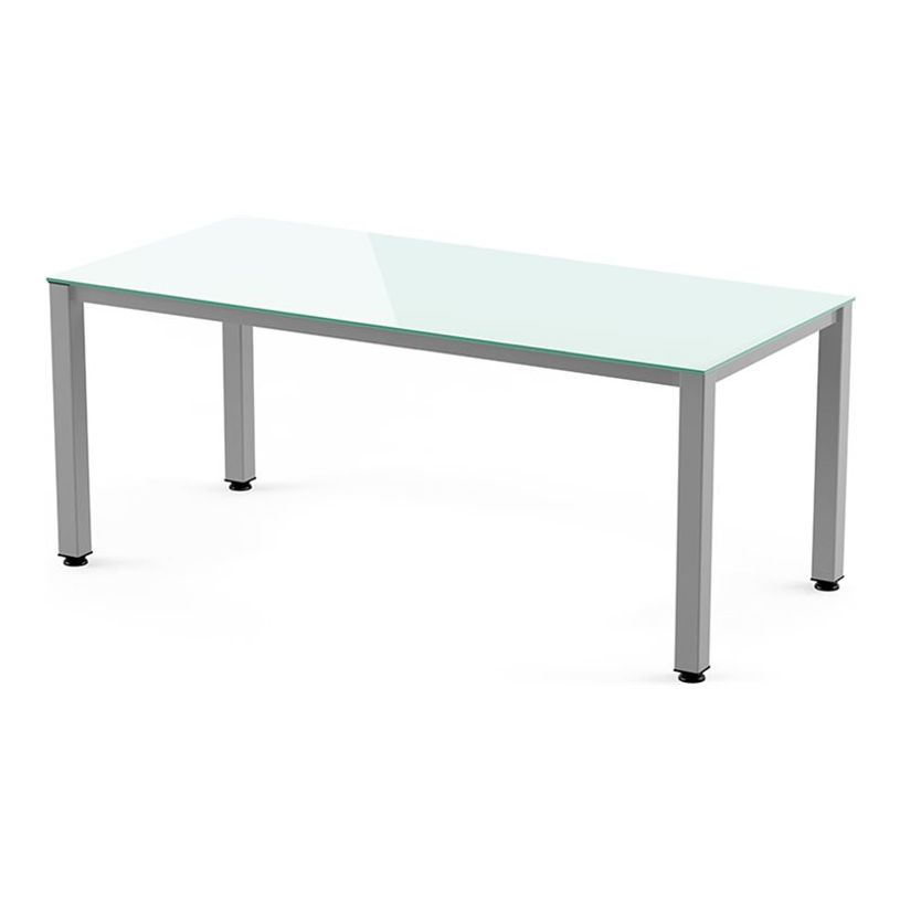 8427951202505-Rocada Executive - Table - rectangulaire - blanc - gris, RAL 9006 base-P_405224510_1-0