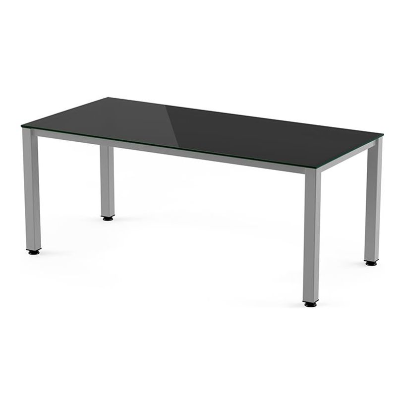 8427951231512-Rocada Executive - Table - rectangulaire - noir - gris, RAL 9006 base-P_405224530_1-0