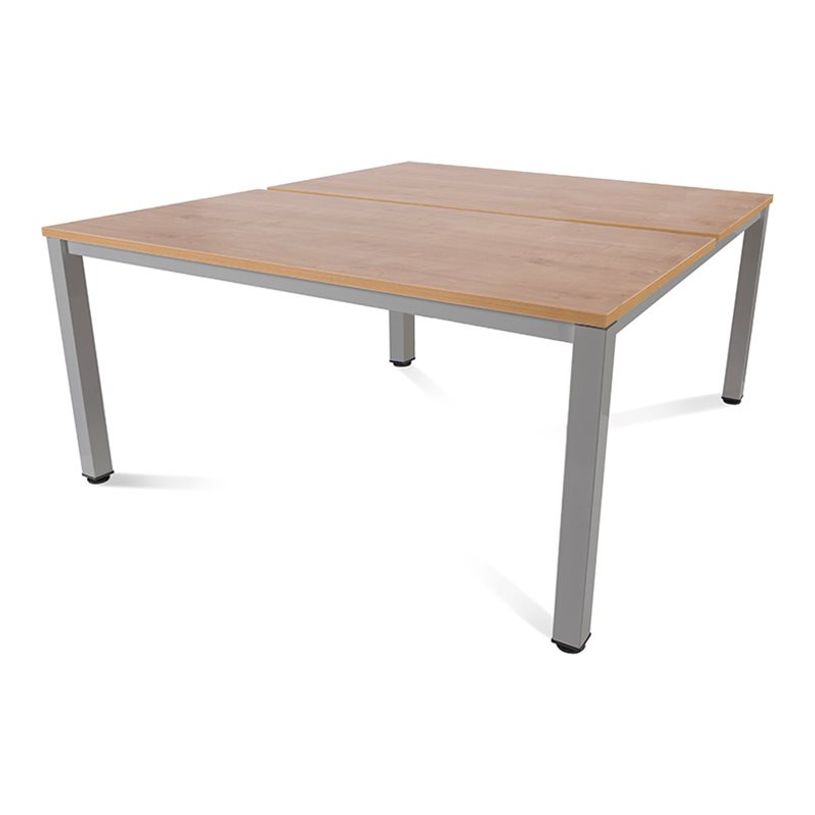 8427951221803-Rocada Executive - Table - rectangulaire - chêne - aluminium base-P_405224661_1-0