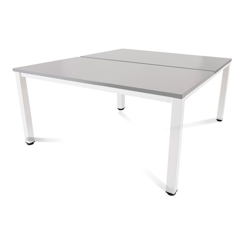 8427951222015-Rocada Executive - Table - rectangulaire - gris - blanc base-P_405224666_1-0