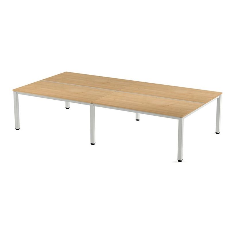 8427951223807-Rocada Executive - Table - rectangulaire - chêne - blanc base-P_405224710_1-0