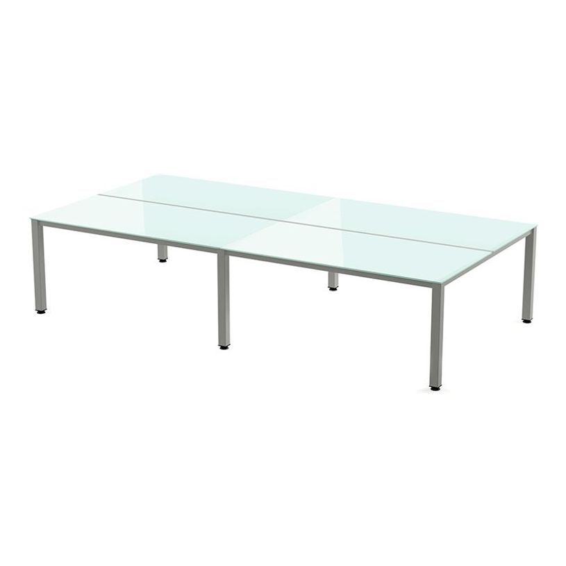 8427951220424-Rocada Executive - Table - rectangulaire - blanc - aluminium base-P_405224720_1-0