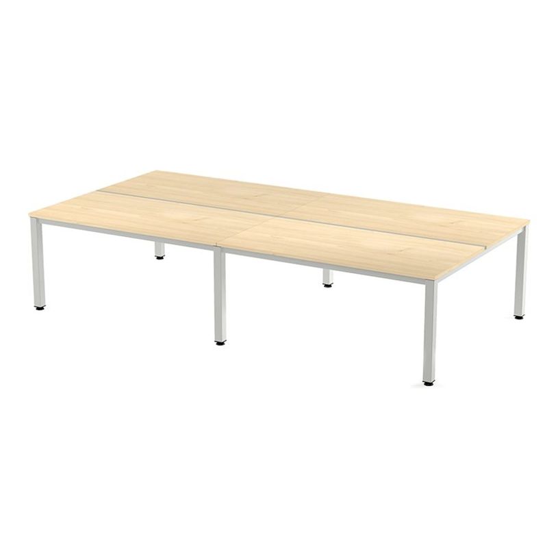 8427951122049-Rocada Executive - Table - rectangulaire - hêtre - blanc, RAL 9003 base-P_405224728_1-0