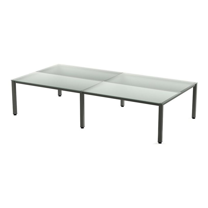 8427951014412-Rocada Executive - Table - rectangulaire - transparent - anthracite, RAL 7015 base-P_405224732_1-0