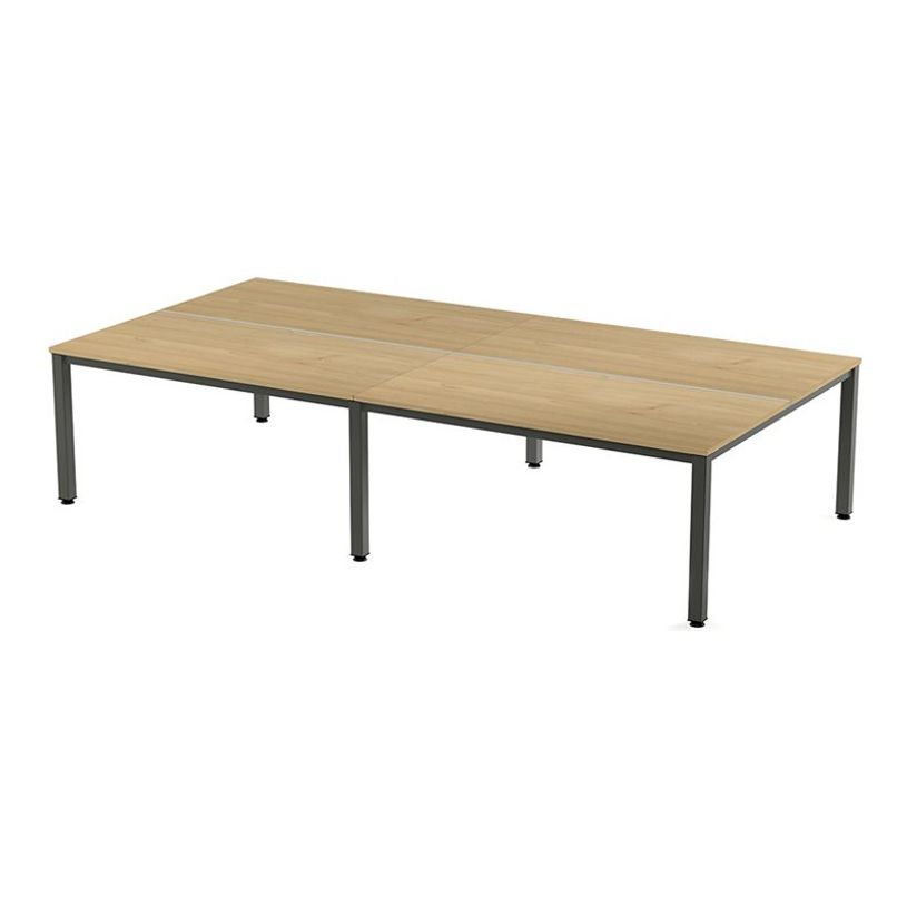 8427951014443-Rocada Executive - Table - rectangulaire - chêne - anthracite, RAL 7015 base-P_405224738_1-0