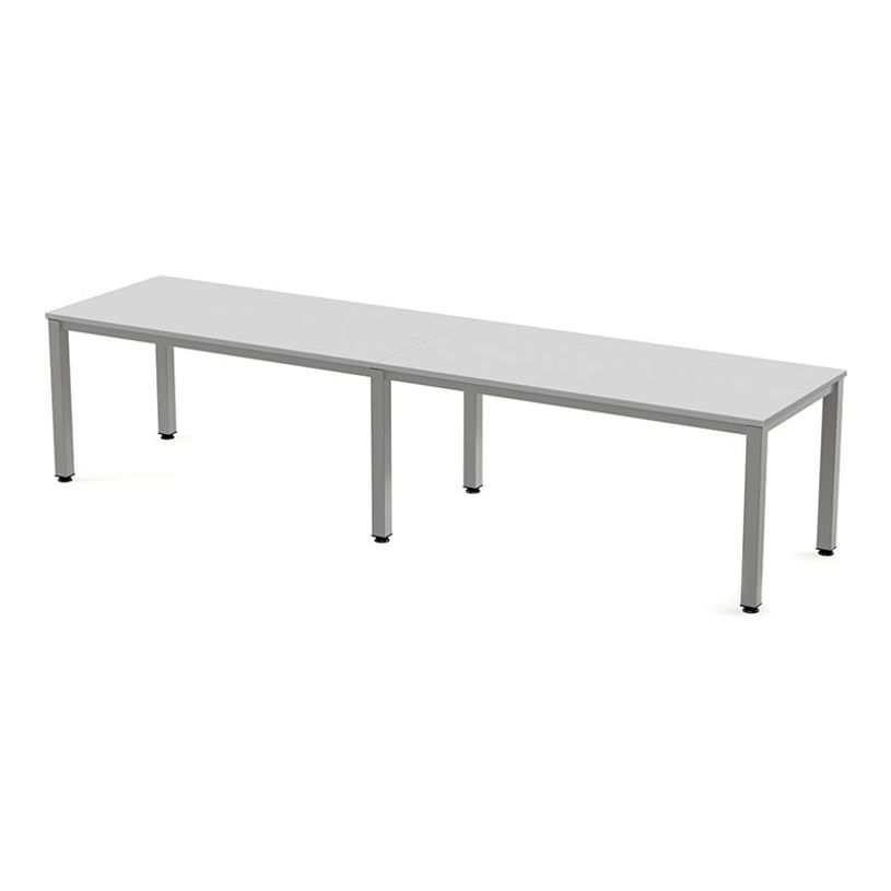 8427951992581-Rocada Executive - Table - rectangulaire - gris - gris, RAL 9006 base-P_405224764_1-0