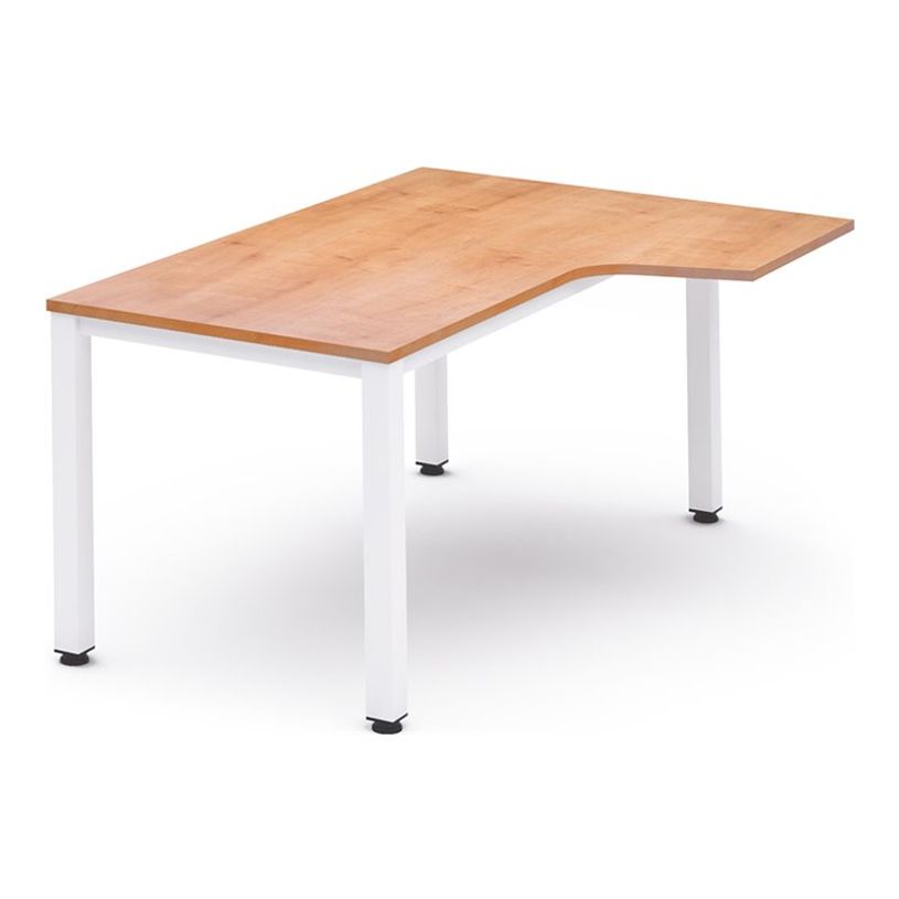 8427951251503-Rocada Executive - Table - en forme de L - chêne - blanc, RAL 9003 base-P_405224788_1-0