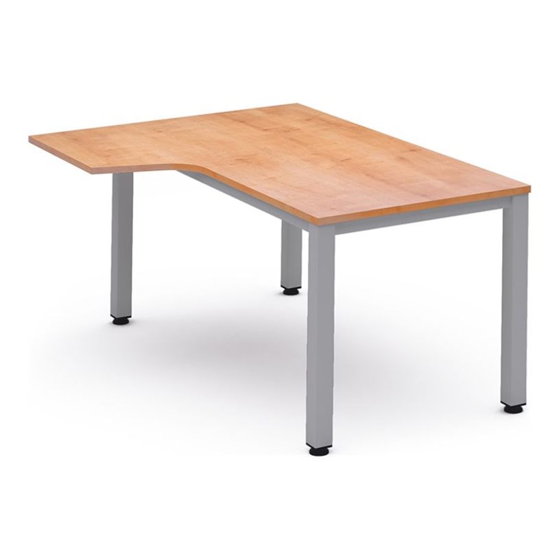 8427951205452-Rocada Executive - Table - en L (gauche) - chêne - gris, RAL 9006 base-P_405224820_1-0