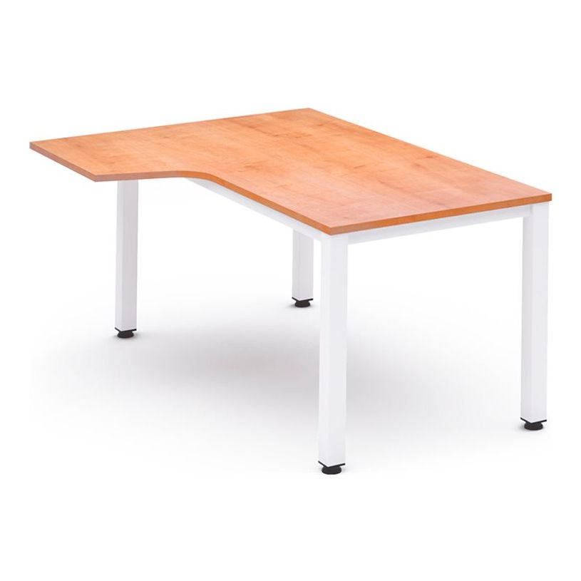 8427951254801-Rocada Executive - Table - en L (gauche) - chêne - blanc base-P_405224824_1-0