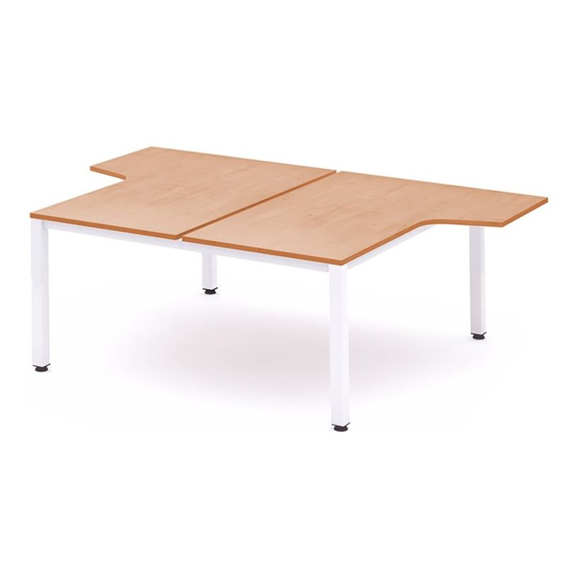 8427951930903-Rocada Executive - Table - en forme de L - hêtre - blanc, RAL 9003 base-P_405224833_1-0