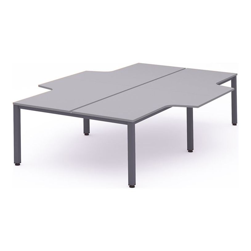 8427951016270-Rocada Executive - Table - en forme de L - gris - gris, RAL 7015 base-P_405224874_1-0