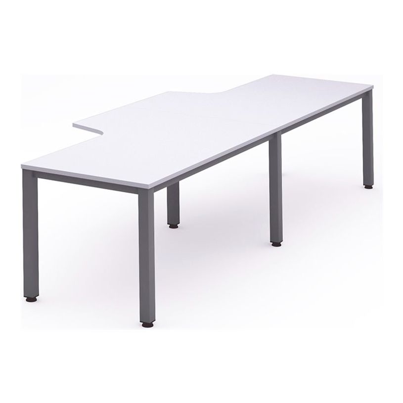 8427951018083-Rocada Executive - Table - en forme de L - blanc - anthracite base-P_405224887_1-0