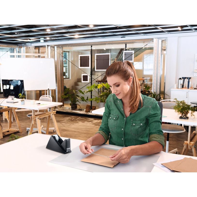 4063565252457-Tesafilm® Eco & Crystal – Tour de 8 Rouleaux 33 m x 19 mm - Ruban Adhésif Transparent Haute Qualité, 90 % PET Recy-P_405224980_6-4