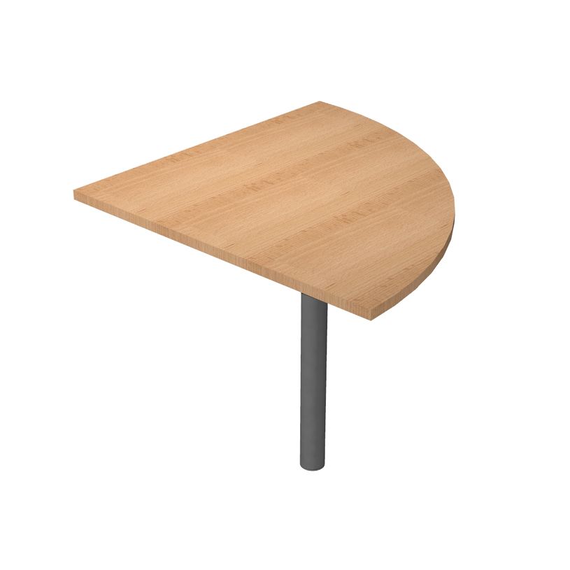 0404052254600-Angle de liaison à 90° pour Bureau Trend - pied anthacite - plateau imitation hêtre--0